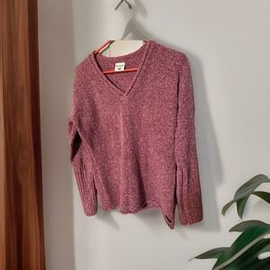 Columbia Women's  Size Large Sweater Burgundy Long Sleeve